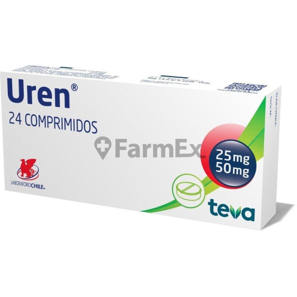 Uren x 24 comprimidos LAB. CHILE